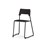 Como stol medestel sh 45 cm m/ kobling, medium sæde sort stel