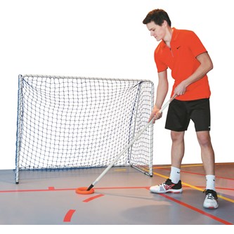 Ringettestav sort top 127 cm
