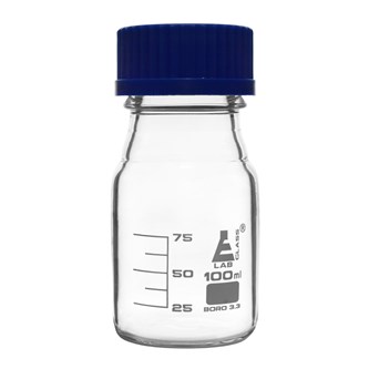 Reagensflaske 100 ml 10 stk