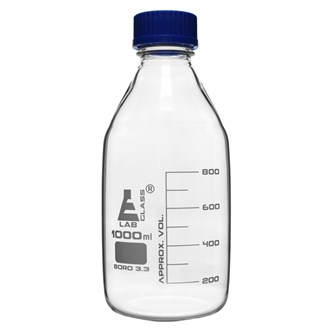 Reagensflaske 1000 ml 6 stk
