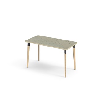 Grow bord linoleum 120x60 cm sort manchet
