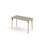 Grow bord linoleum 120x60 cm sort manchet