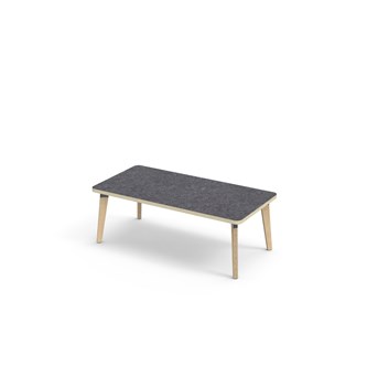 Grow bord linoleum 120x60 cm sort manchet
