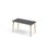 Grow bord linoleum 120x60 cm sort manchet