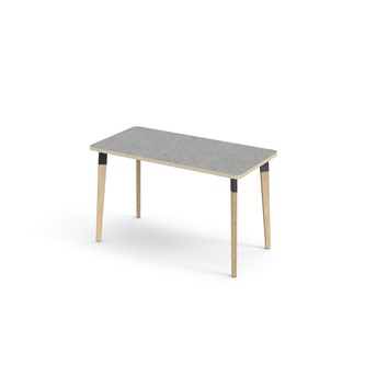 Grow bord linoleum 120x60 cm sort manchet
