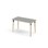 Grow bord linoleum 120x60 cm sort manchet