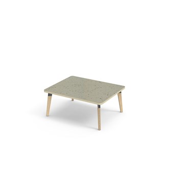 Grow bord linoleum 100x80 cm sort manchet