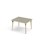 Grow bord linoleum 100x80 cm sort manchet