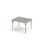 Grow bord linoleum 100x80 cm sort manchet