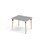 Grow bord linoleum 100x80 cm sort manchet