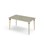 Grow bord linoleum 140x80 cm sort manchet