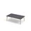 Grow bord linoleum 140x80 cm sort manchet