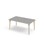 Grow bord linoleum 140x80 cm sort manchet