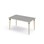 Grow bord linoleum 140x80 cm sort manchet