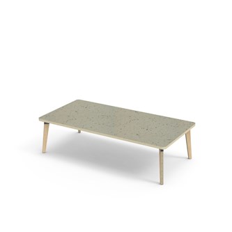 Grow bord linoleum 160x80 cm sort manchet