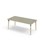 Grow bord linoleum 160x80 cm sort manchet