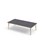 Grow bord linoleum 160x80 cm sort manchet