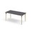 Grow bord linoleum 160x80 cm sort manchet