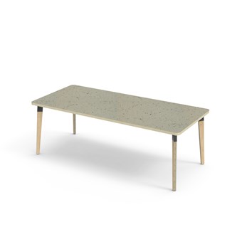 Grow bord linoleum 180x80 cm sort manchet