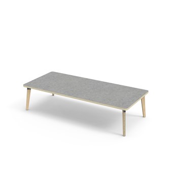 Grow bord linoleum 180x80 cm sort manchet