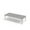 Grow bord linoleum 180x80 cm sort manchet
