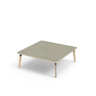 Grow bord linoleum 120x120 cm sort manchet