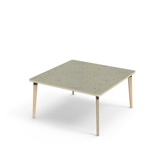 Grow bord linoleum 120x120 cm sort manchet