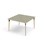 Grow bord linoleum 120x120 cm sort manchet