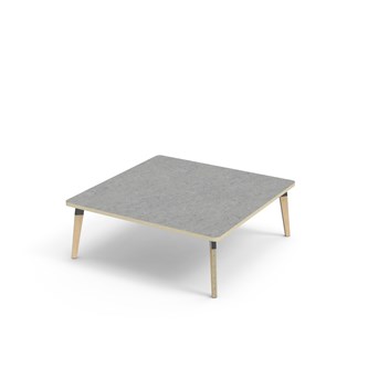 Grow bord linoleum 120x120 cm sort manchet