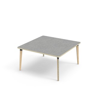Grow bord linoleum 120x120 cm sort manchet