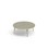 Grow bord linoleum Ø120 cm sort manchet