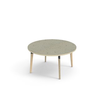 Grow bord linoleum Ø120 cm sort manchet