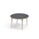 Grow bord linoleum Ø120 cm sort manchet