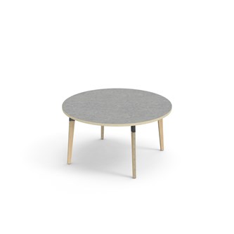 Grow bord linoleum Ø120 cm sort manchet