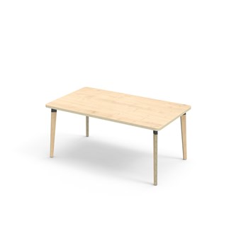 Grow bord akustiklaminat 140x80 cm sort manchet