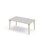 Grow bord akustiklaminat 140x80 cm sort manchet