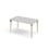 Grow bord akustiklaminat 140x80 cm sort manchet