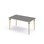 Grow bord akustiklaminat 140x80 cm sort manchet