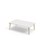 Grow bord akustiklaminat 140x80 cm sort manchet