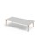 Grow bord akustiklaminat 180x80 cm sort manchet