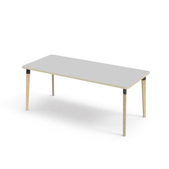 Grow bord akustiklaminat 180x80 cm sort manchet