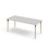 Grow bord akustiklaminat 180x80 cm sort manchet