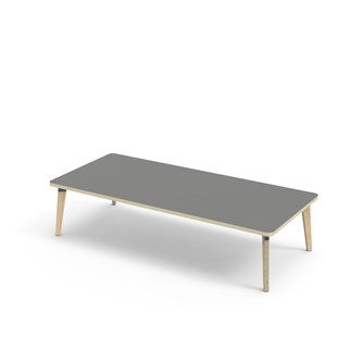 Grow bord akustiklaminat 180x80 cm sort manchet