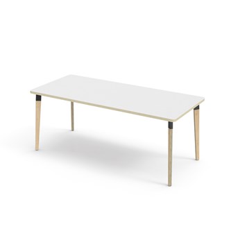 Grow bord akustiklaminat 180x80 cm sort manchet