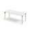 Grow bord akustiklaminat 180x80 cm sort manchet