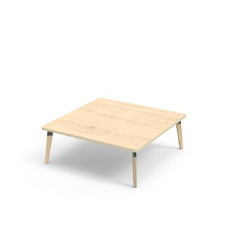 Grow FSC bord akustiklaminat 120x120 cm sort manchet