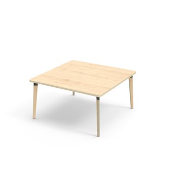 Grow FSC bord akustiklaminat 120x120 cm sort manchet