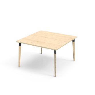 Grow FSC bord akustiklaminat 120x120 cm sort manchet