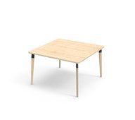 Grow FSC bord akustiklaminat 120x120 cm sort manchet