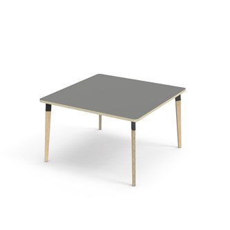 Grow FSC bord akustiklaminat 120x120 cm sort manchet